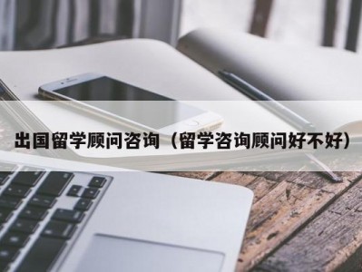 出国留学顾问咨询（留学咨询顾问好不好）