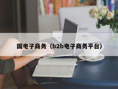 国电子商务（b2b电子商务平台）